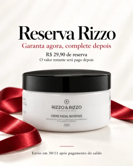 Reserva Rizzo – Creme Nutritivo em Pote 250g Edição Limitada de Natal